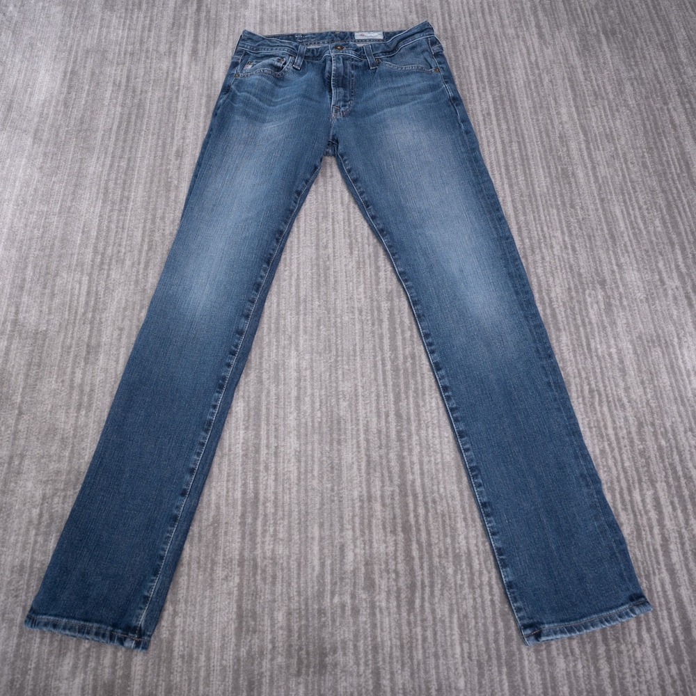 AG Adriano Goldschmied Tellis Modern Slim Mens 31x34 Blue Jeans Excellent Denim